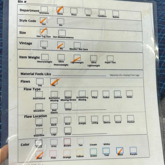 Untuckit Blue Red Mens M Tailored Fit Plaid Long Sleeve Button Up Flannel Shirt - Picture 10 of 10